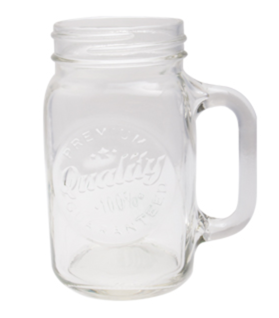 TARRO DE CRISTAL TIPO MASON